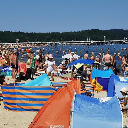 H2O Apartament Z Balkonem I Garazem, 300M Plaza Sopot Luaran gambar